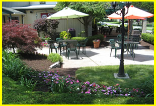 Beautiful outdoor seating!